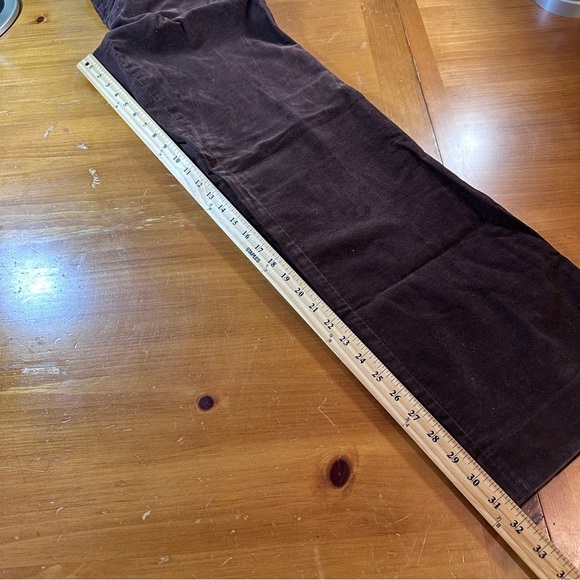 Lilly Pulitzer White Label Palm Beach Fit Brown Corduroy Pants - Picture 7 of 9